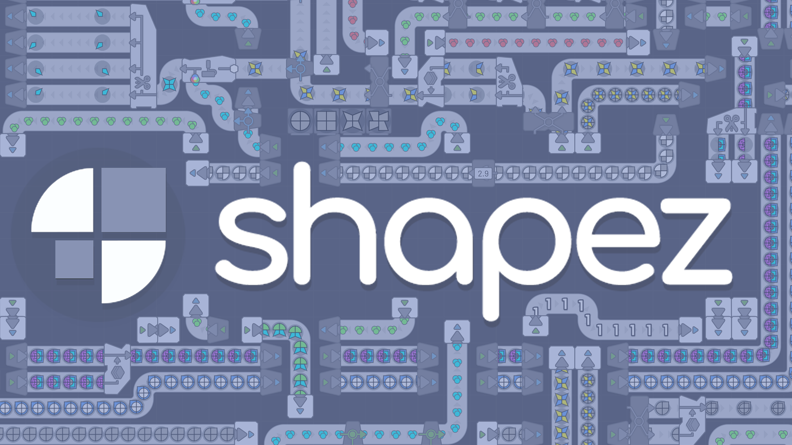 安卓手机游戏《异形工厂Shapez v1.2.1》[完整版]Steam移植