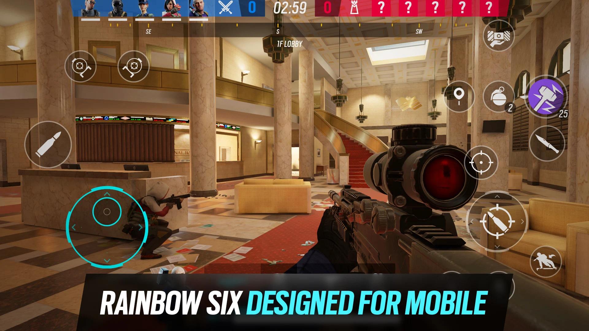安卓手机游戏《彩虹六号手游Rainbow Six Mobile v1.1.0》