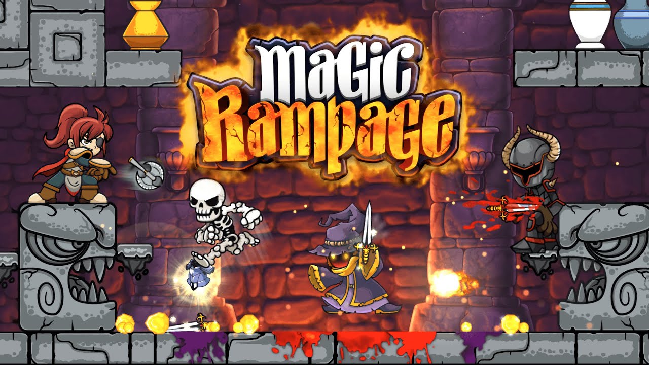 安卓手机游戏《魔法狂暴Magic Rampage v 6.2.4》[完整版]Steam移植